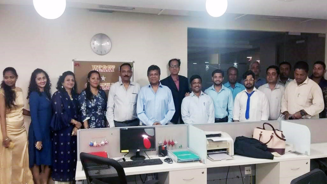 Sureflo Mumbai Staff with Managing Director Mr Sudhir Gupta