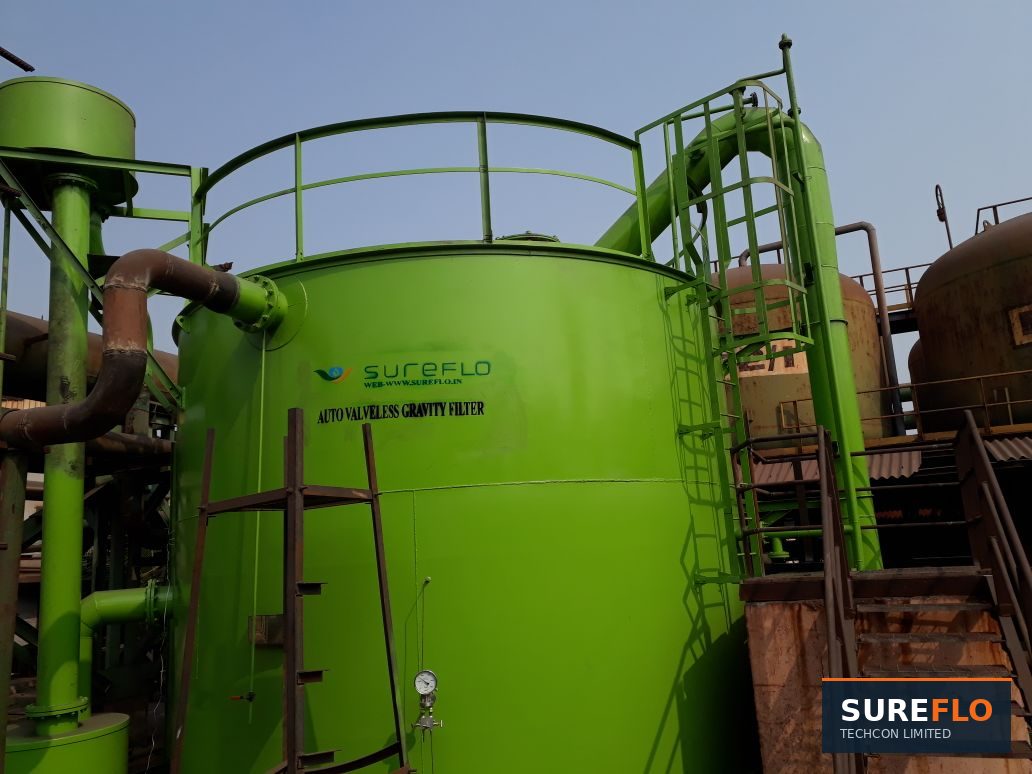 Automatic Valveless Gravity Filter – Sureflo Automatic Valveless Gravity Filter - Sureflo
